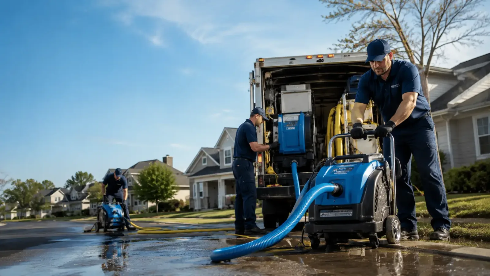 Flood Damage Cleanup in Ohkay Owingeh, NM